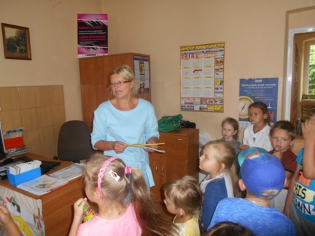 Podsumowanie  lekcji bibliotecznych w Filii  w Górach - 2018